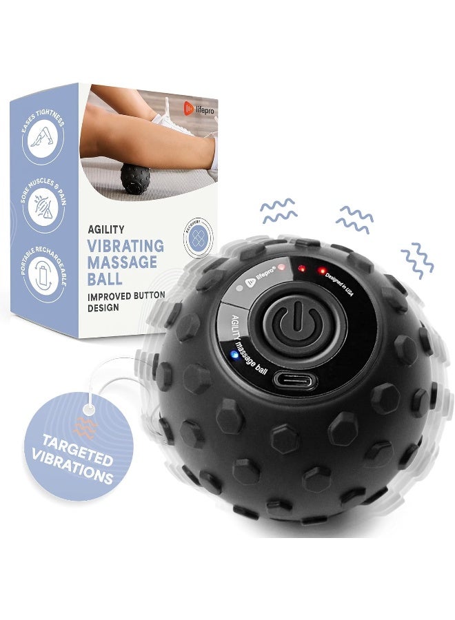 LifePro 4-Speed Vibrating Massage Ball Roller - Image 1